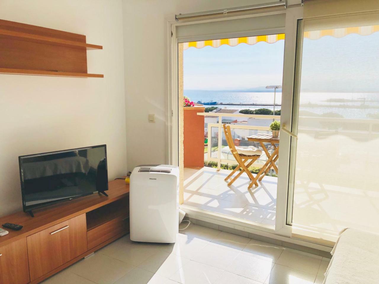 Roc Mar 3 3D - Apartamento Cerca Del Centro Y De La Playa - Terraza Con Vistas Al Mar Y Al Puerto Roses Eksteriør billede